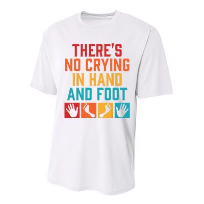 Hand And Foot Card Game Funny Hand And Foot Game Performance Sprint T-Shirt