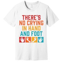 Hand And Foot Card Game Funny Hand And Foot Game Premium T-Shirt