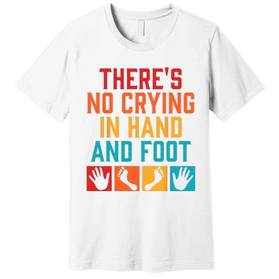 Hand And Foot Card Game Funny Hand And Foot Game Premium T-Shirt