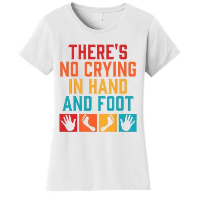 Hand And Foot Card Game Funny Hand And Foot Game Women's T-Shirt