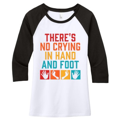 Hand And Foot Card Game Funny Hand And Foot Game Women's Tri-Blend 3/4-Sleeve Raglan Shirt