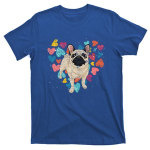 Hearts Animal Frenchie Lover Cute Dog Love French Bulldog Great Gift T-Shirt