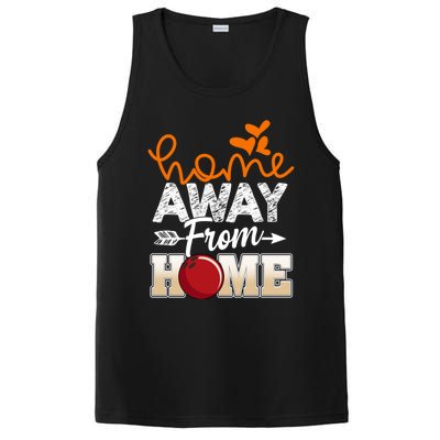 Home Away From Home Funny Bowling PosiCharge Competitor Tank