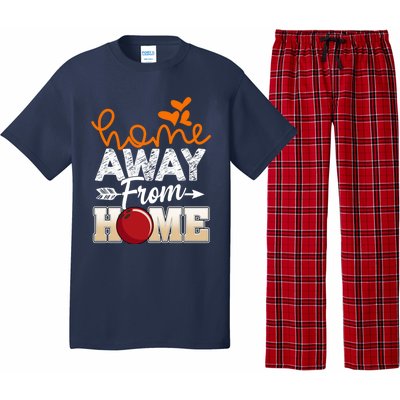 Home Away From Home Funny Bowling Pajama Set