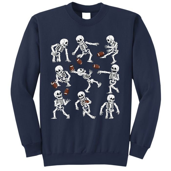 Halloween American Football Skeletons Funny Sweatshirt