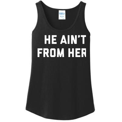 He Aint From Here Proud Represent Kentucky Ladies Essential Tank