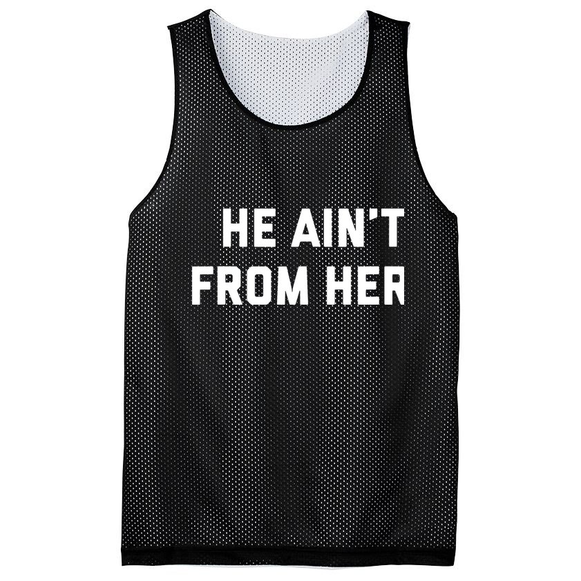 He Aint From Here Proud Represent Kentucky Mesh Reversible Basketball Jersey Tank