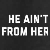 He Aint From Here Proud Represent Kentucky Golf Towel