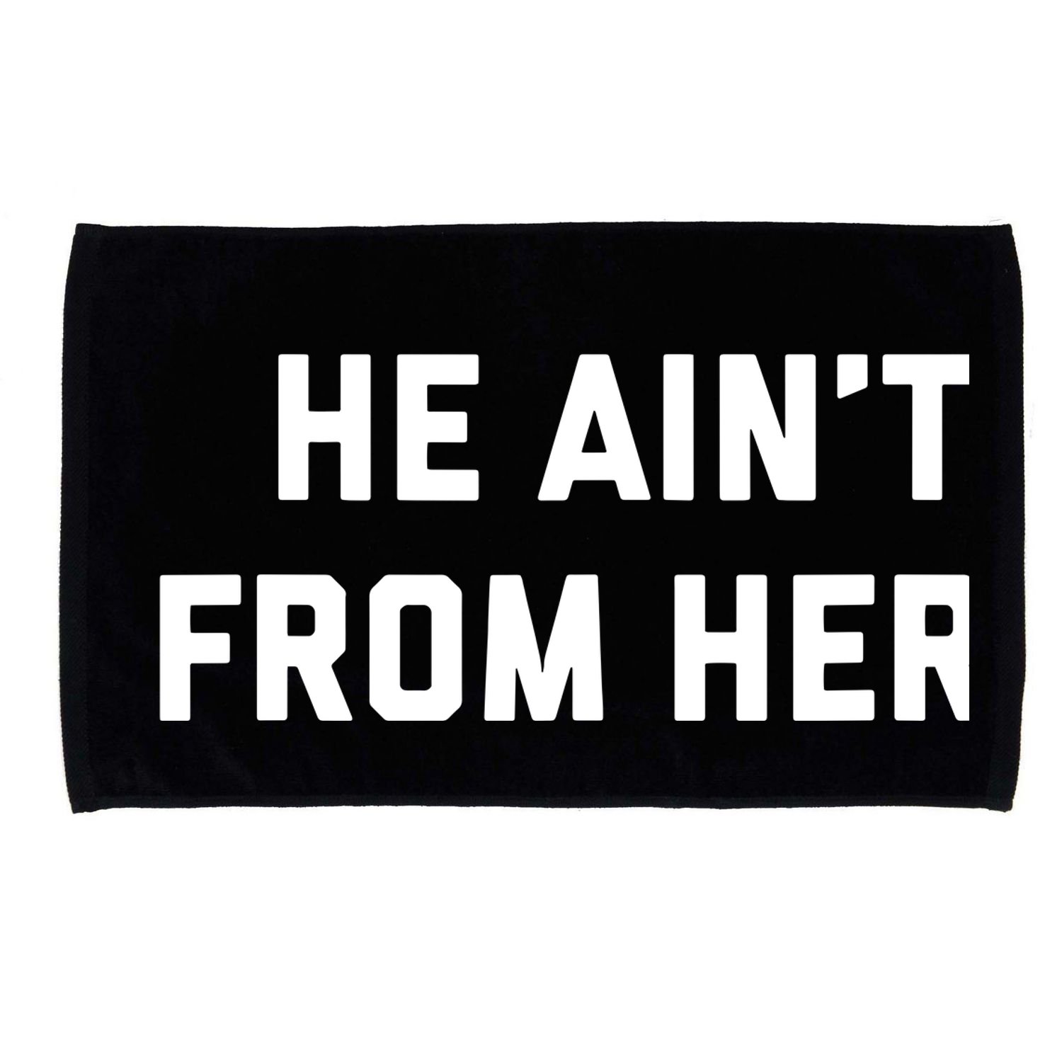 He Aint From Here Proud Represent Kentucky Microfiber Hand Towel