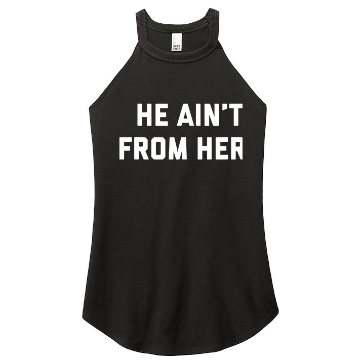 He Aint From Here Proud Represent Kentucky Women's Perfect Tri Rocker Tank