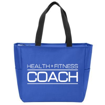 Health And Fitness Coach Gift Personal Trainer Gift Zip Tote Bag