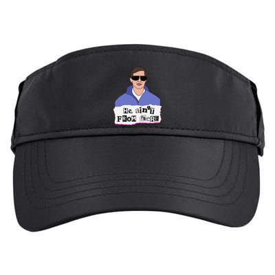 He AinT From Here Adult Drive Performance Visor