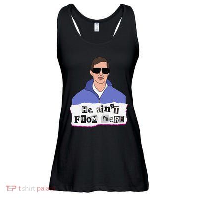 He AinT From Here Ladies Essential Flowy Tank