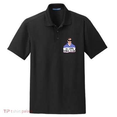 He AinT From Here Dry Zone Grid Polo