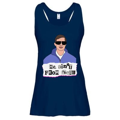 He AinT From Here Ladies Essential Flowy Tank