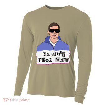 He AinT From Here Cooling Performance Long Sleeve Crew