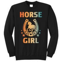 Horse Art For Women Horseback Riding Equestrian Sweatshirt