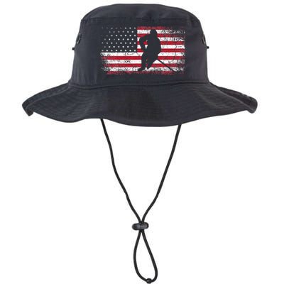 Hockey American Flag Legacy Cool Fit Booney Bucket Hat