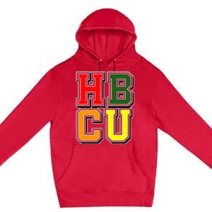 HBCU Apparel For  Educated College Alumni Premium Pullover Hoodie