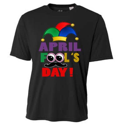 Happy April Fool's Day April Fools Day Joke Funny 1st Cooling Performance Crew T-Shirt