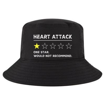 Heart Attack Funny Get Well Soon Gag Recovery Cool Comfort Performance Bucket Hat