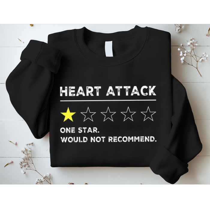Heart Attack Funny Get Well Soon Gag Recovery Sweatshirt