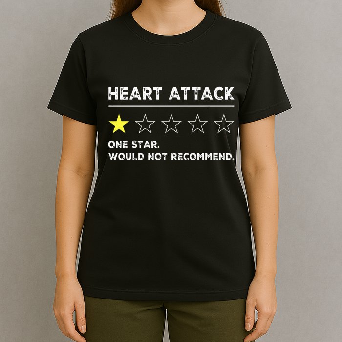 Heart Attack Funny Get Well Soon Gag Recovery T-Shirt