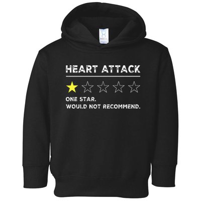 Heart Attack Funny Get Well Soon Gag Recovery Toddler Hoodie