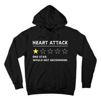 Heart Attack Funny Get Well Soon Gag Recovery Tall Hoodie