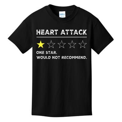 Heart Attack Funny Get Well Soon Gag Recovery Kids T-Shirt