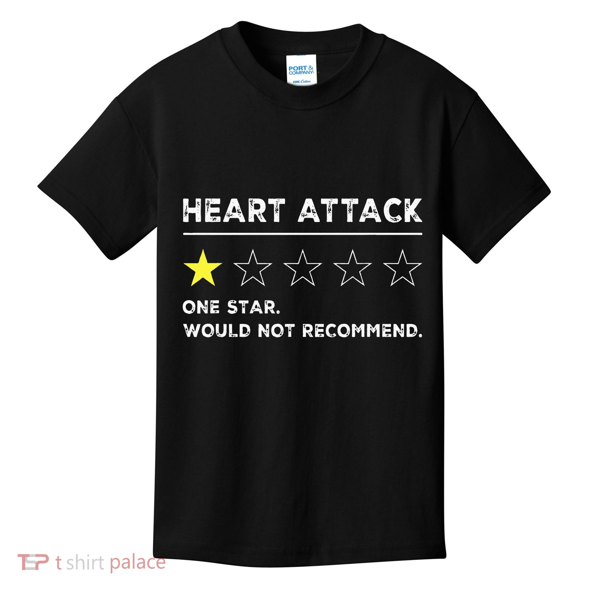 Heart Attack Funny Get Well Soon Gag Recovery Kids T-Shirt