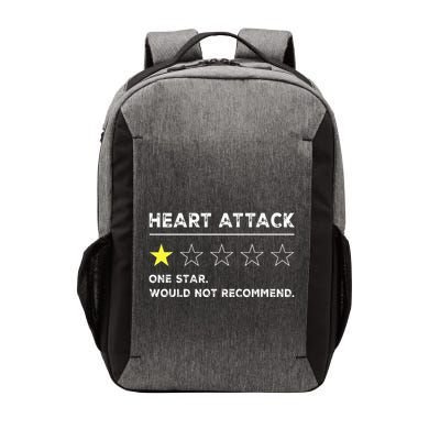 Heart Attack Funny Get Well Soon Gag Recovery Vector Backpack