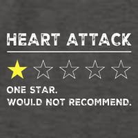 Heart Attack Funny Get Well Soon Gag Recovery Vector Backpack
