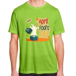 Happy April Fools Day Meaningful Gift April 1st Meaningful Gift Funny Jokes Gift Adult ChromaSoft Performance T-Shirt