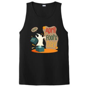 Happy April Fools Day Meaningful Gift April 1st Meaningful Gift Funny Jokes Gift PosiCharge Competitor Tank