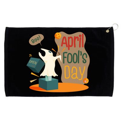 Happy April Fools Day Meaningful Gift April 1st Meaningful Gift Funny Jokes Gift Grommeted Golf Towel