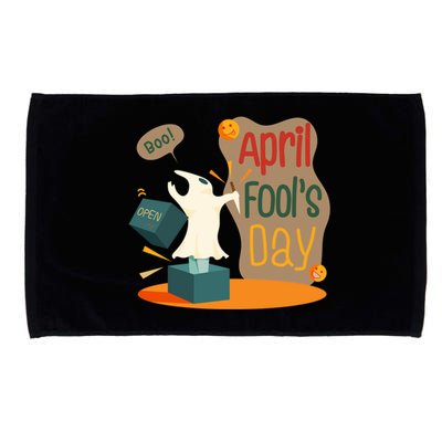 Happy April Fools Day Meaningful Gift April 1st Meaningful Gift Funny Jokes Gift Microfiber Hand Towel