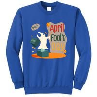 Happy April Fools Day Meaningful Gift April 1st Meaningful Gift Funny Jokes Gift Sweatshirt