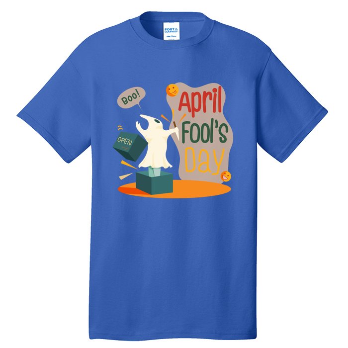 Happy April Fools Day Meaningful Gift April 1st Meaningful Gift Funny Jokes Gift Tall T-Shirt