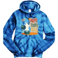 Happy April Fools Day Meaningful Gift April 1st Meaningful Gift Funny Jokes Gift Tie Dye Hoodie