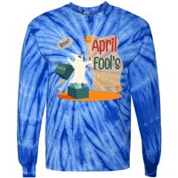 Happy April Fools Day Meaningful Gift April 1st Meaningful Gift Funny Jokes Gift Tie-Dye Long Sleeve Shirt