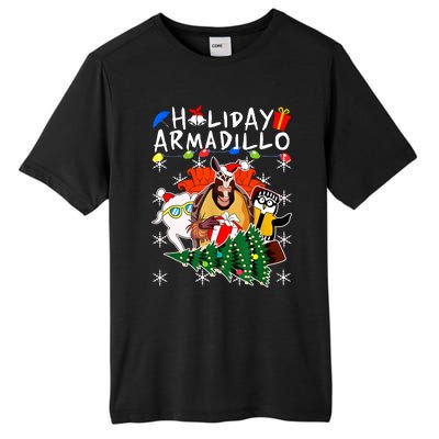 Holiday Armadillo Funny Matching Team Matching Group Tall Fusion ChromaSoft Performance T-Shirt