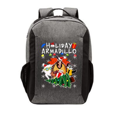 Holiday Armadillo Funny Matching Team Matching Group Vector Backpack