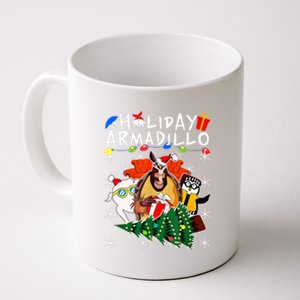 Holiday Armadillo Funny Matching Team Matching Group Coffee Mug