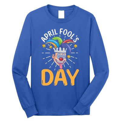 Happy April Fools Day Joke Funny Cute Gift Long Sleeve Shirt