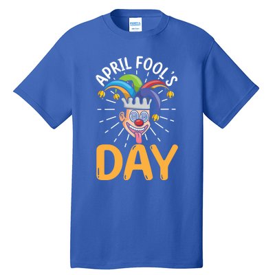 Happy April Fools Day Joke Funny Cute Gift Tall T-Shirt