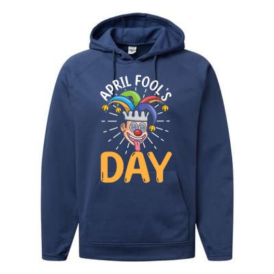 Happy April Fools Day Joke Funny Cute Gift Performance Fleece Hoodie