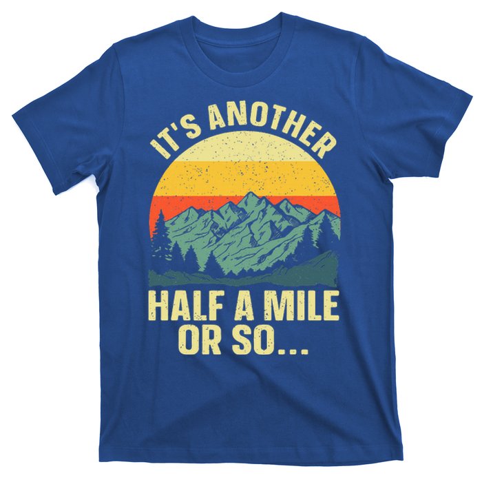 Hiking Art For Camping Backpacking Mountain Hiker T-Shirt