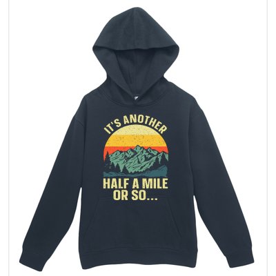 Hiking Art For Camping Backpacking Mountain Hiker Urban Pullover Hoodie