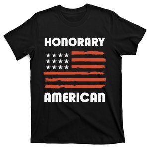 Honorary American Flag Patriotic Exchange Student Honorary T-Shirt